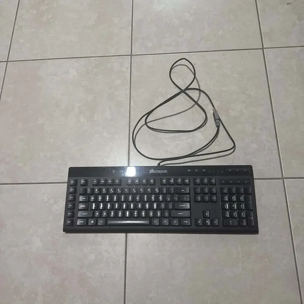Corsair Wired Full-Size Gaming Keyboard - Black